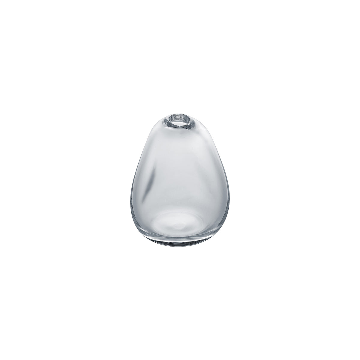 MINI VASE - Tall Triangle Stone Vase, Clear