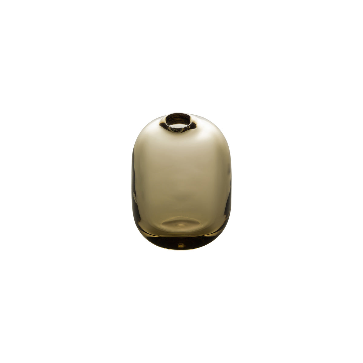 MINI VASE - Tall Rect.Stone Vase, Tan