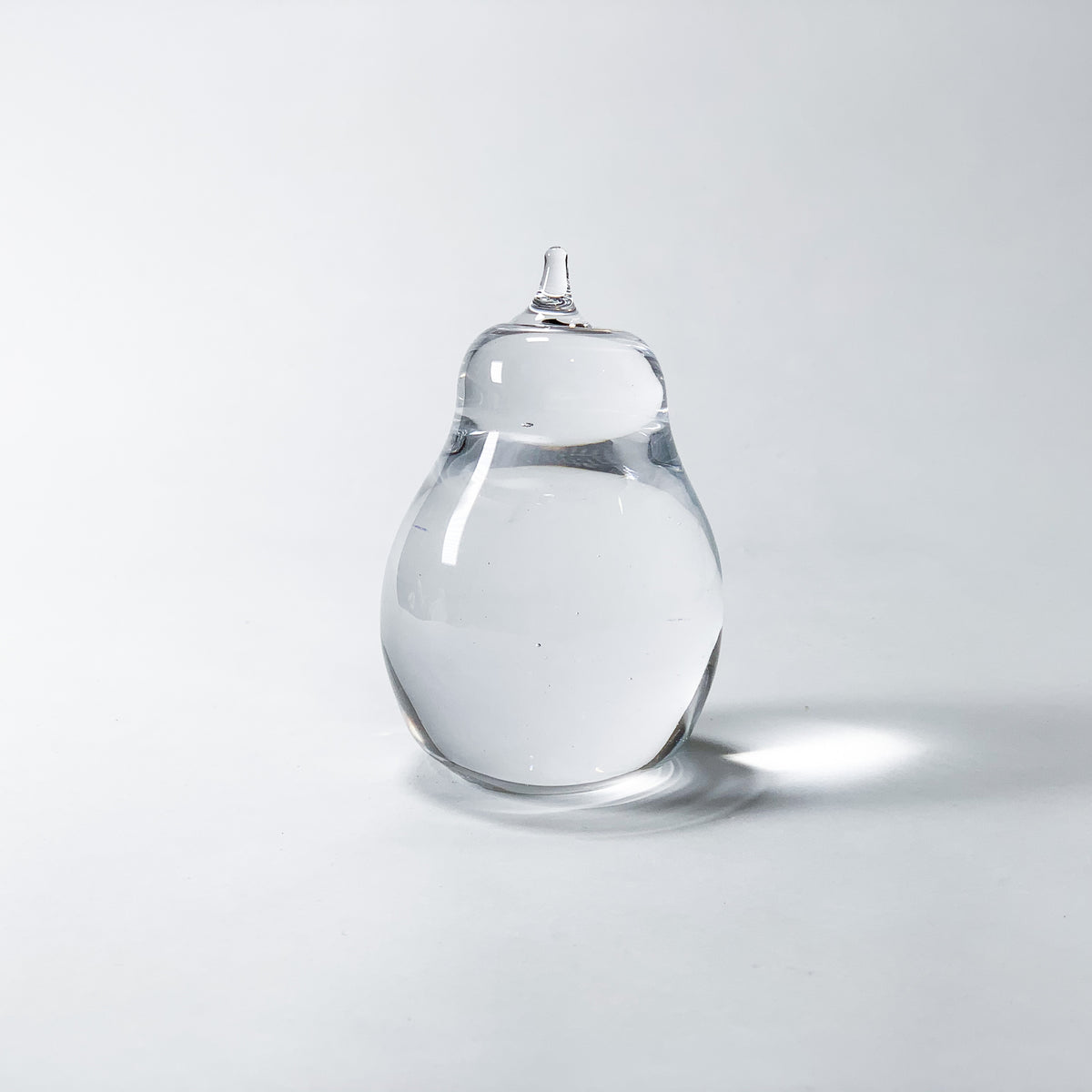 ORNAMENT - Pear Clear, 2.7inch