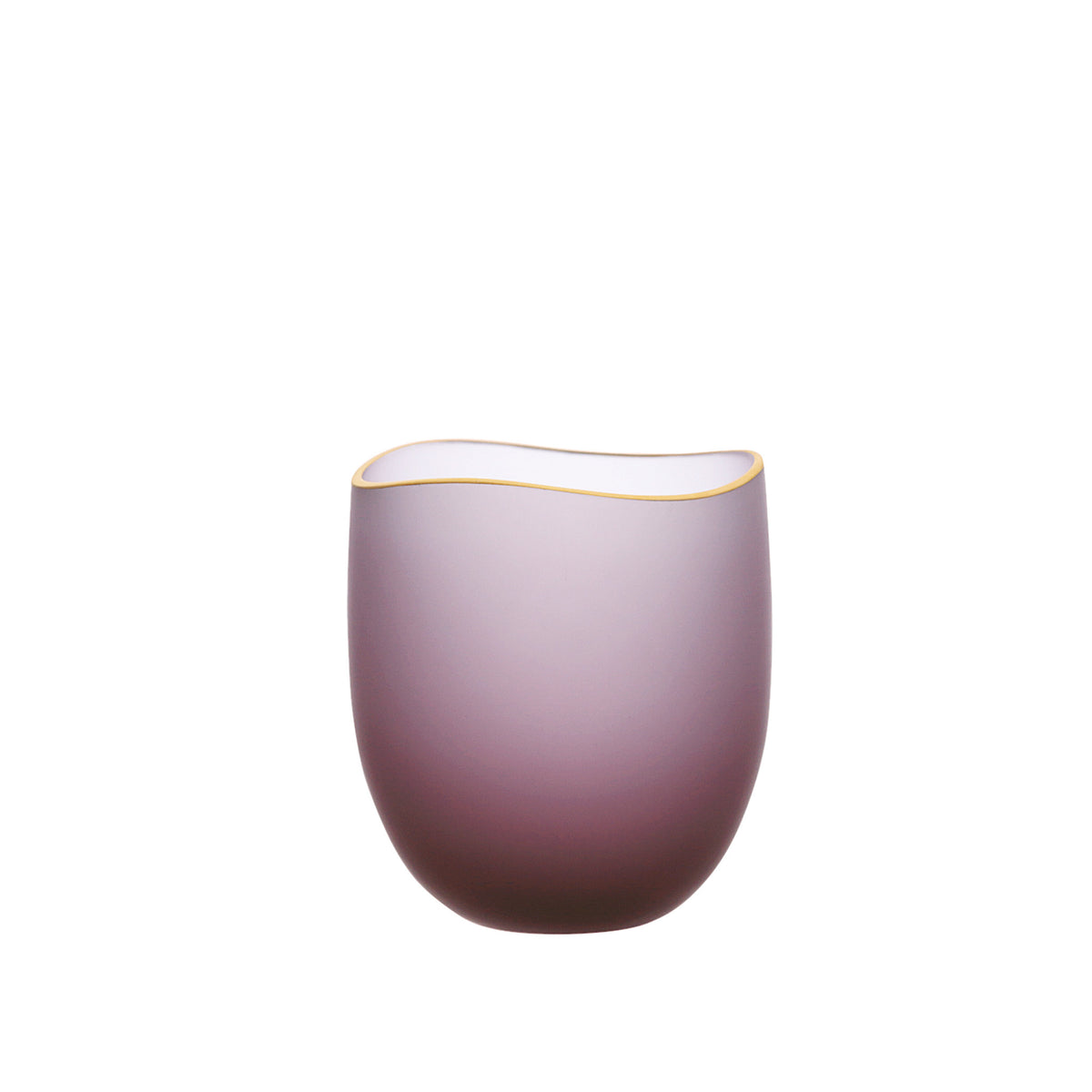 SAKI - Bowl Frosted Wine Red, 2.0inch