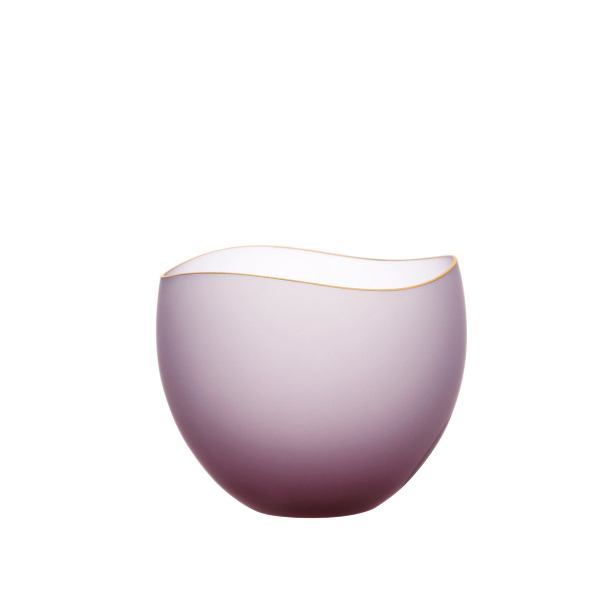 SAKI - Bowl Frosted Wine Red, 3.0inch