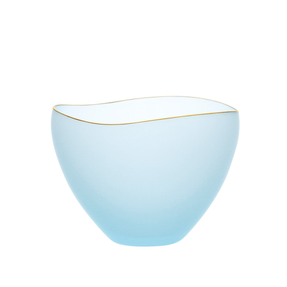 SAKI - Bowl Frosted Blue, 3.7inch