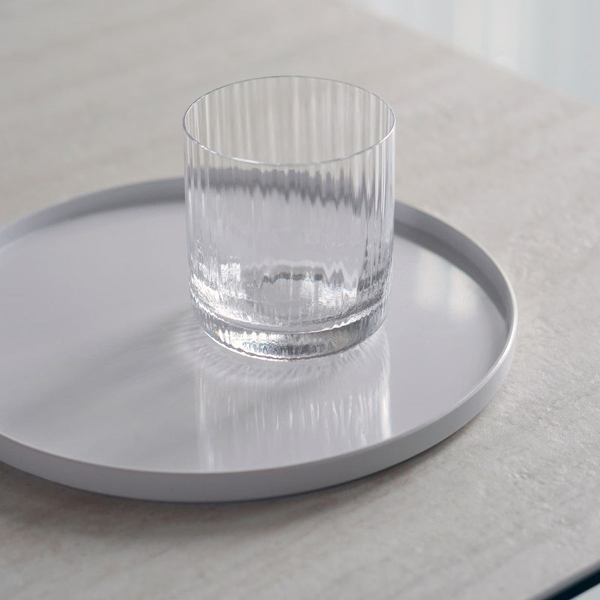[NEW] MIZU WATER GLASS - Vertical Lines Clear, 12.2oz