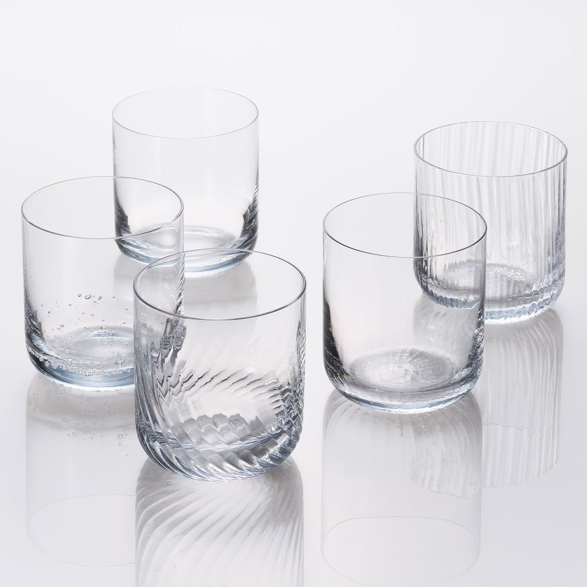 [NEW] MIZU WATER GLASS - Bubble Clear, 12.2oz