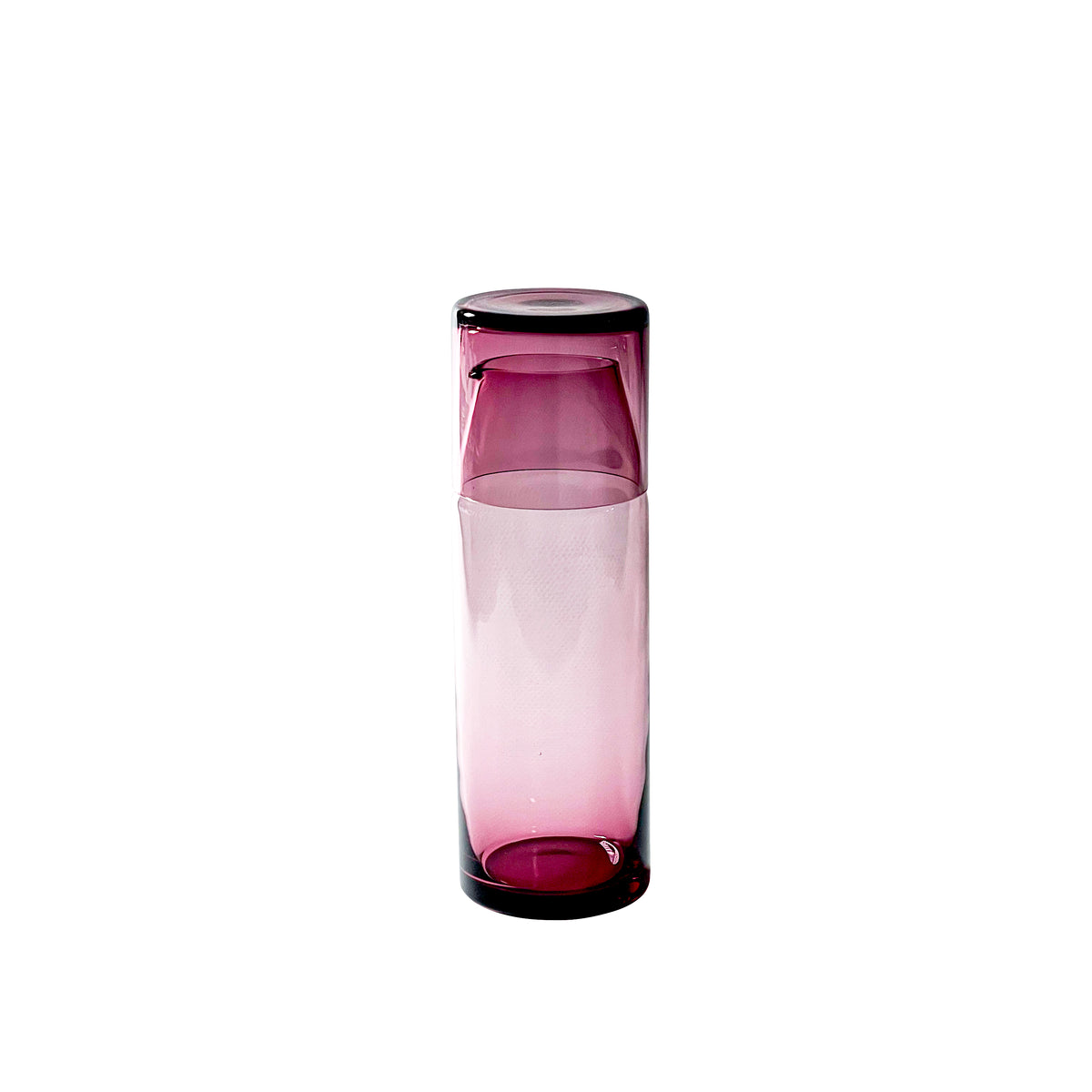 NIGHT CARAFE Small 12.2oz - Wine Red