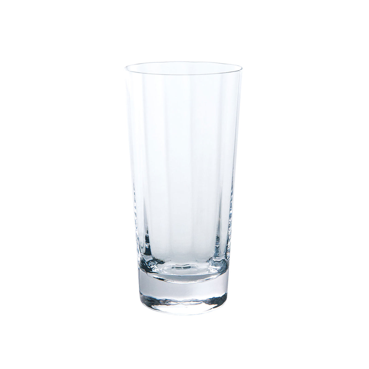 KIRAMEKI (VERTICAL 12 LINES), TALL - Clear, 11.8oz