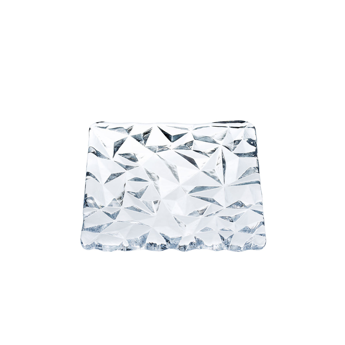 LIMPID PLATE - Square Plate Clear, 7.1 inch