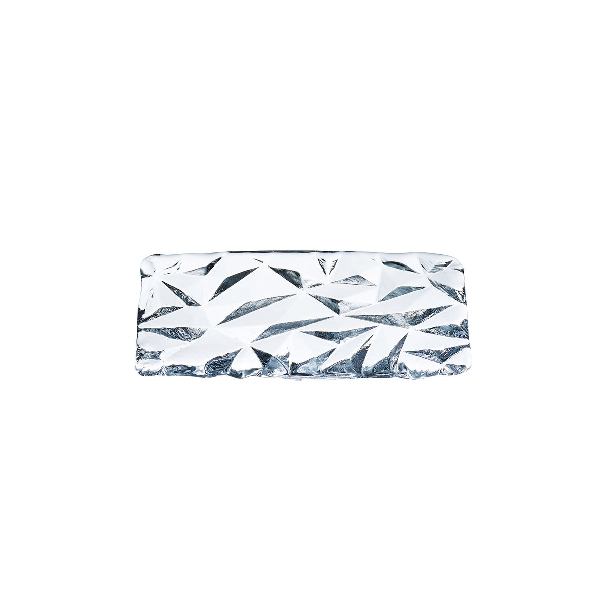 LIMPID PLATE - Rectangular  Plate Clear, 7.1 inch