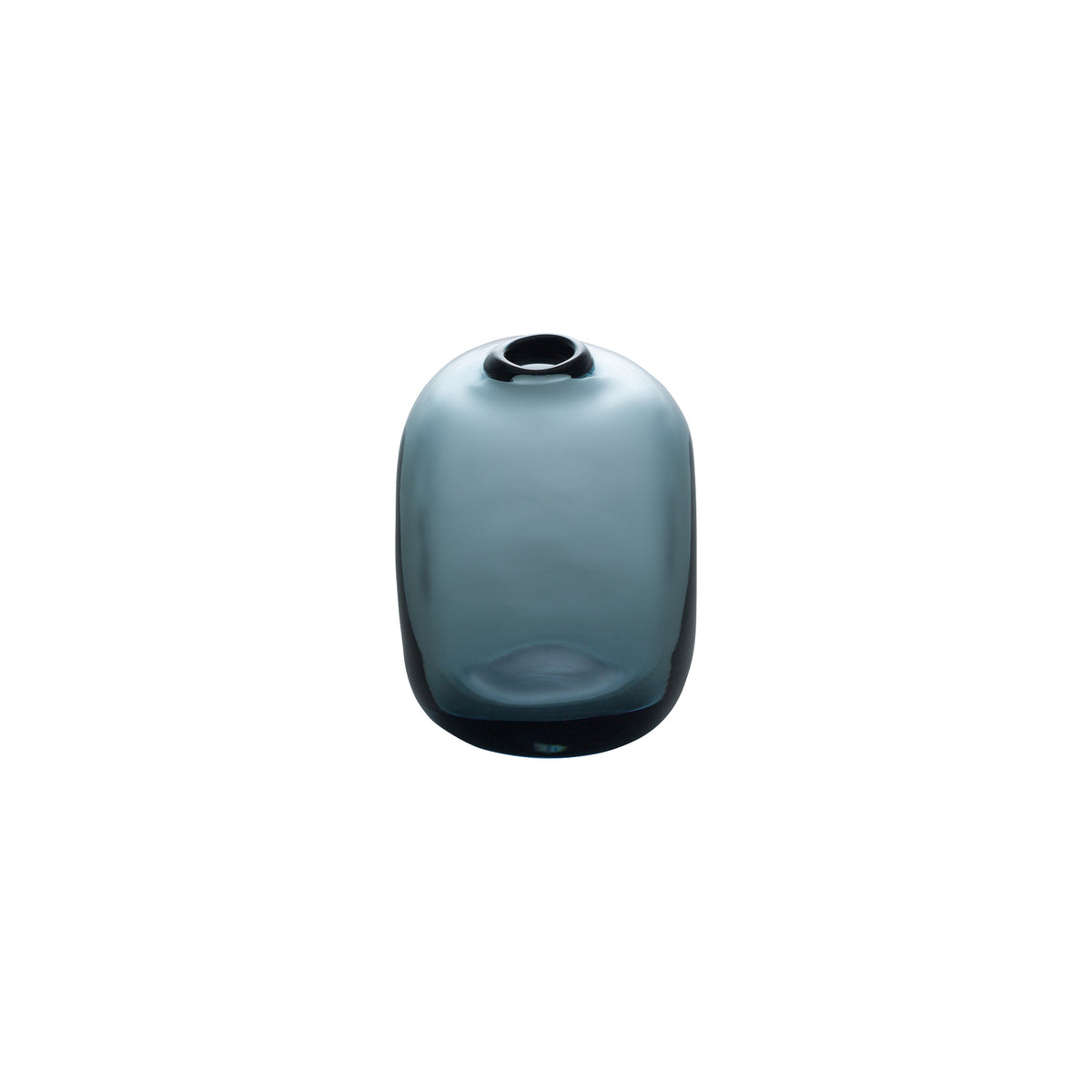 MINI VASE - Tall Rect.Stone Vase, Indigo