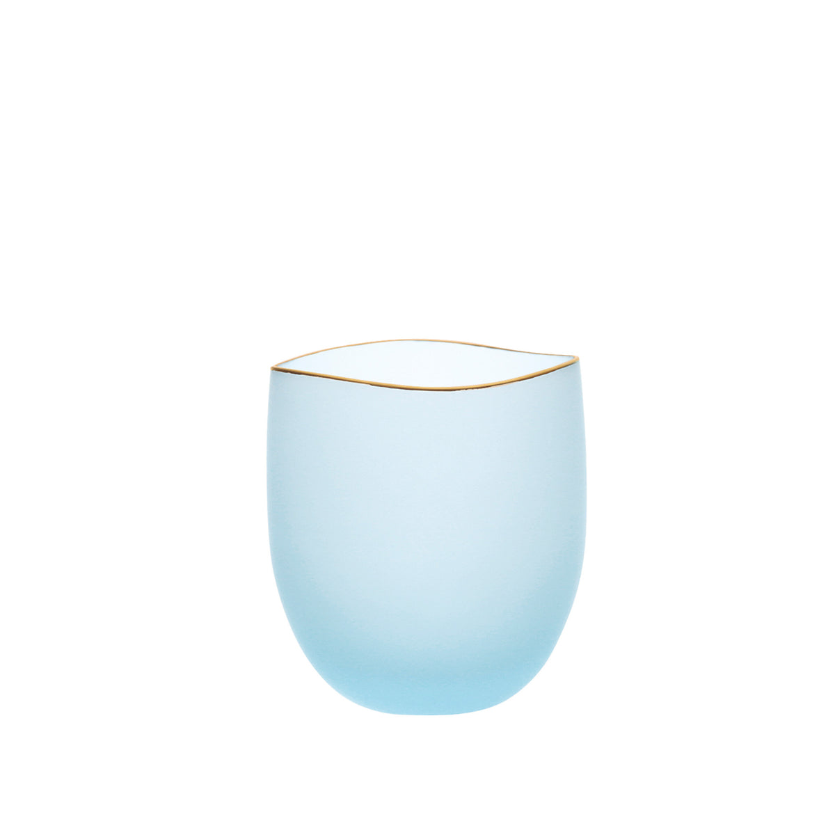 SAKI - Bowl Frosted Blue, 2.0inch