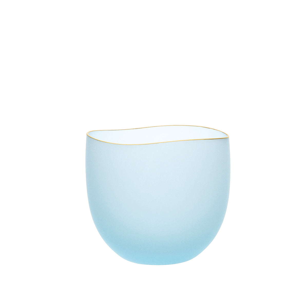 SAKI - Bowl Frosted Blue, 2.6inch