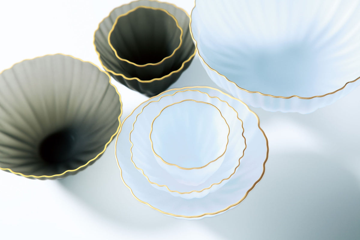 KIKKA - Bowl Carbon/Gold, 4.9inch
