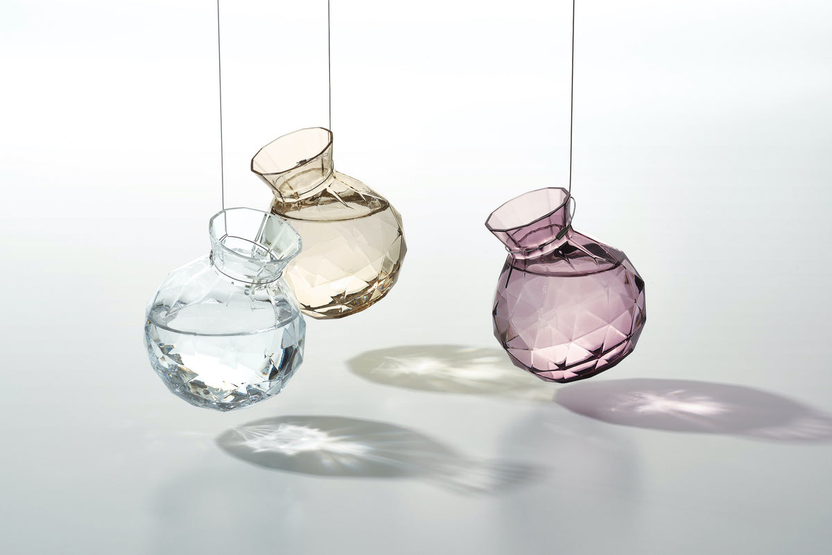 YUKKO - Hanging Vase, Wine Red